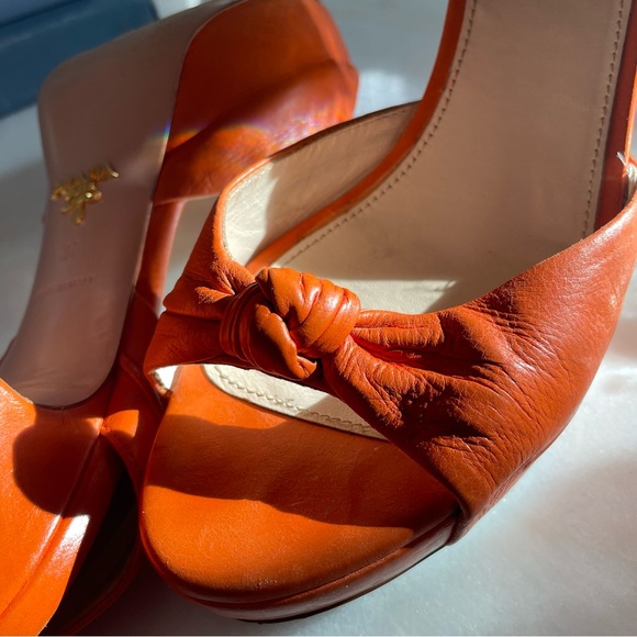 PRADA Platform Pumps. 🧡 - Picture 10 of 16